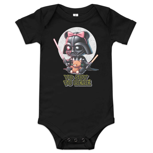 Body de bebé manga corta niña YO SOY TU BEBÉBody de bebé manga corta niña YO SOY TU BEBÉ