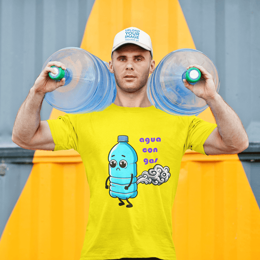 Camiseta "Agua con Gas" - ¡Lleva el humor burbujeante a donde vayas!
Si eres de los que disfrutan con el humor visual y las bromas ingeniosas, la camiseta "Agua con Gas" es perfecta para ti. Con un diseño simpático que hará reír a cualquiera, esta camiseta se convertirá en tu favorita para cualquier ocasión casual. Ideal para quienes aman las bebidas con burbujas y, por supuesto, las risas.
Características de la camiseta:
100% algodón, suave y ligera, ideal para el día a día.
Divertido diseño que muestra