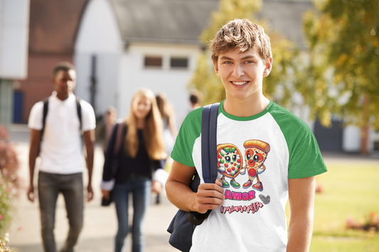 Camiseta divertida
Regalo romántico
Regalos de San Valentín
Humor con comida
Ropa con temática de pizza
Camiseta de amor
Regalos de aniversario
Camiseta original