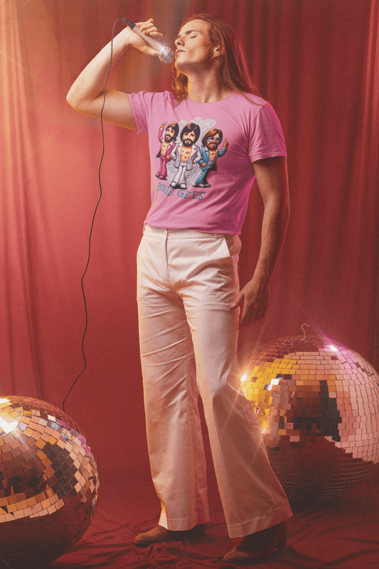 Camisetas divertidas
Humor y música
Moda unisex
Camisetas originales de queso
Camisetas inspiradas en los Bee Gees