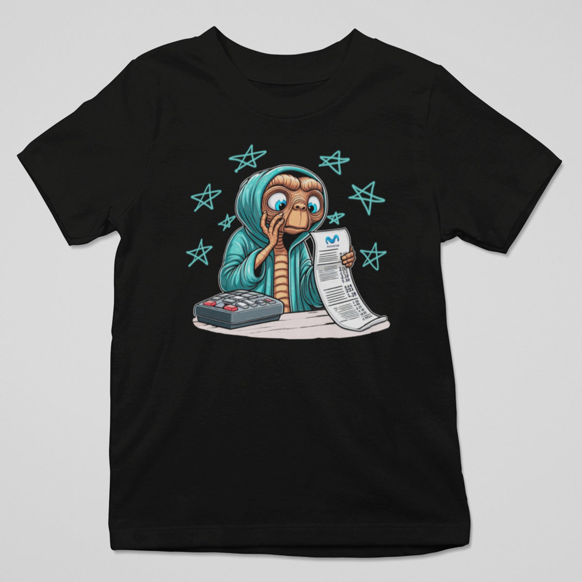 Camiseta ET Factura de la Luz parodia de E.T. el Extraterrestre - Starwaytohelen