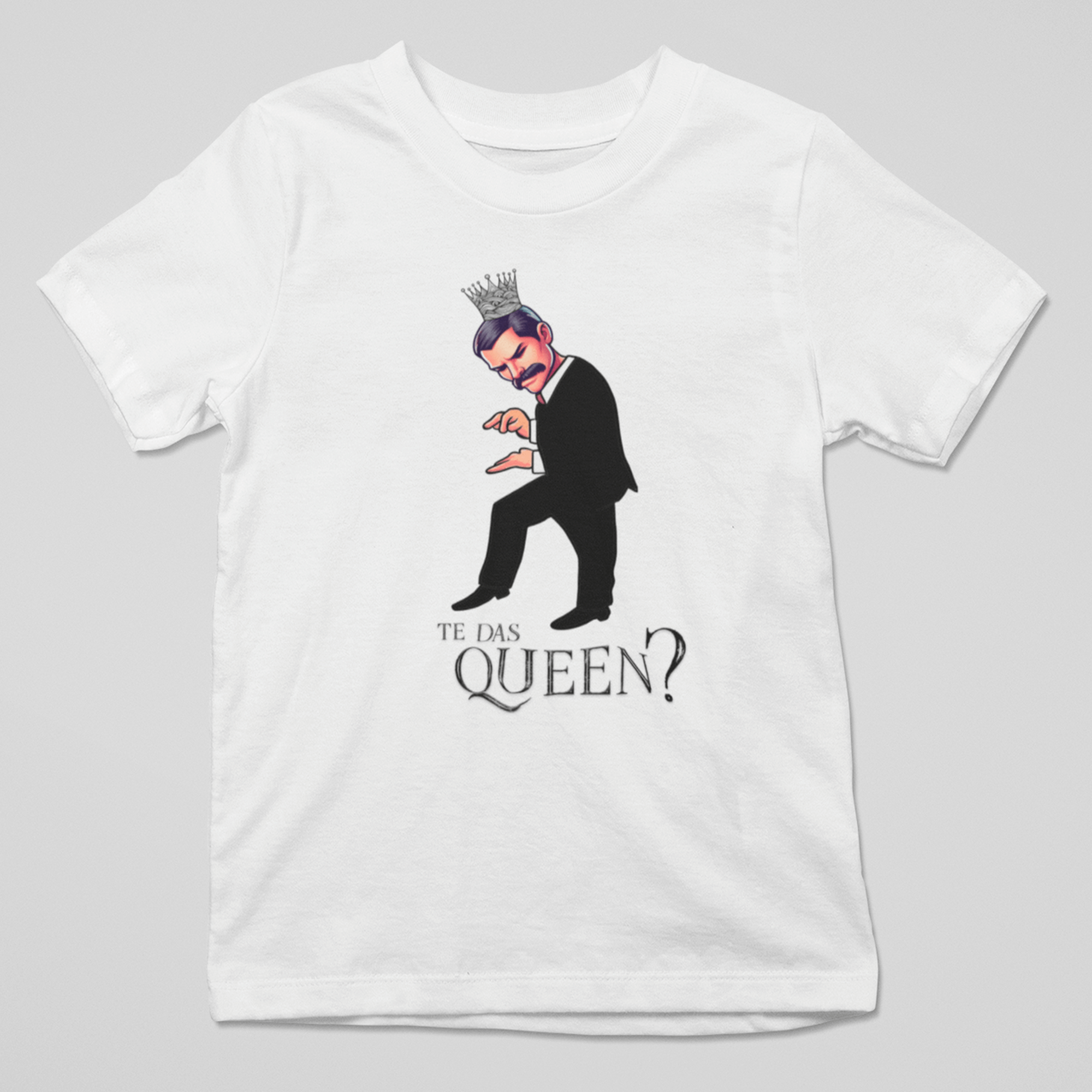 Camiseta Te Das Queen Homenaje Musical con Humor