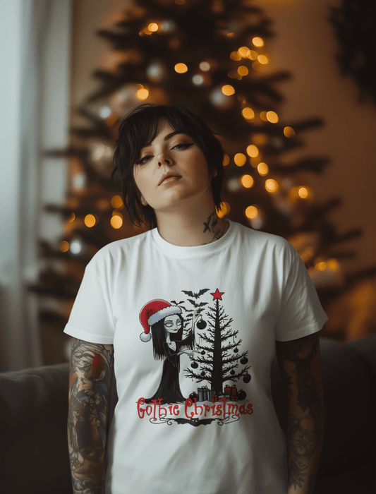 camiseta navidad gótica
Gothic Christmas
StarWayToHelen
moda oscura navidad
navidad alternativa