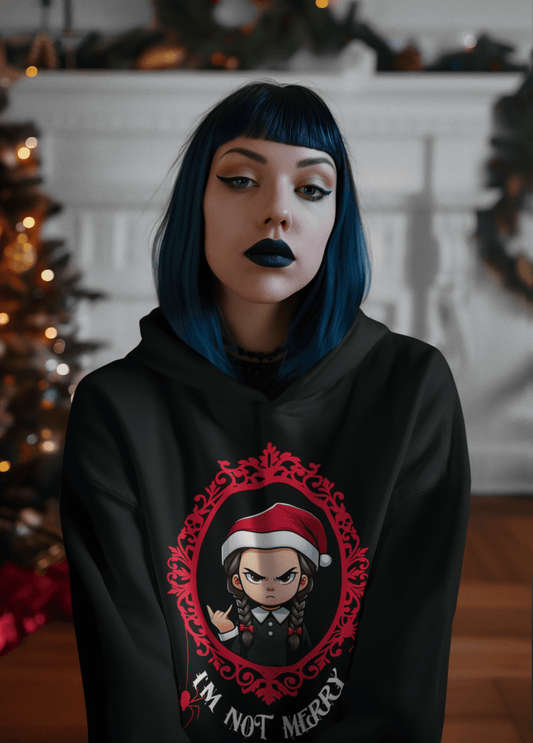 sudadera gótica navideña
StarWayToHelen
humor oscuro en navidad
regalo original navidad
sudadera miércoles humor