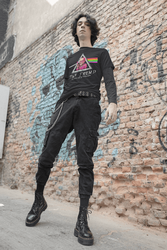 camiseta manga corta pink floyd