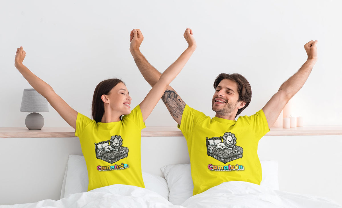Camiseta Camaleón, diseño de camaleón cambiando de color - Starway to Helen