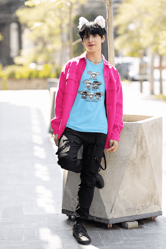 Camiseta "One Piece - Three Pieces": Un Giro Divertido para los Fanáticos del Anime