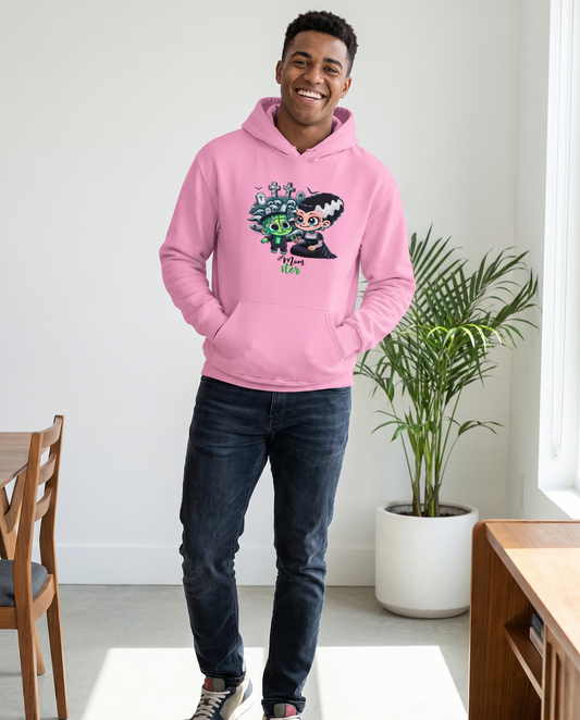 Hombre con sudadera Momster, mamá monstruo - Starway to Helen