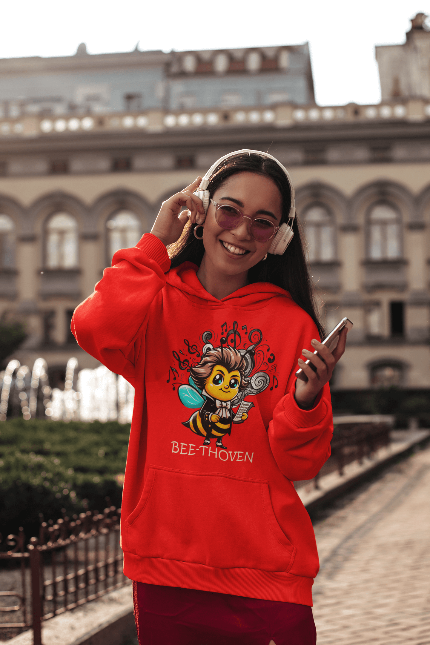 Sudadera Bee-thoven