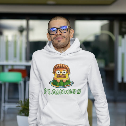 Hombre con sudadera Flanders, Ned Flanders (Los Simpson) - Starway to Helen