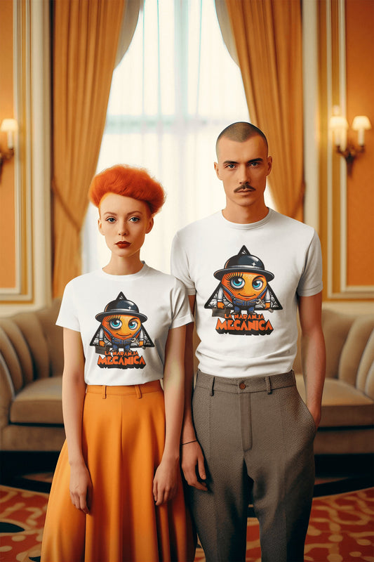 Camiseta La Naranja Mecánica: Un Clásico de Cine con Mucho Jugo