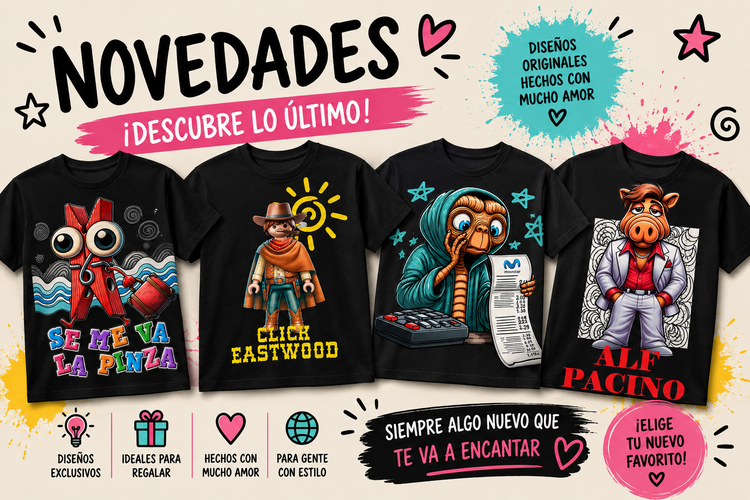 Colección novedades de camisetas graciosas y diseños originales de StarwaytoHelen