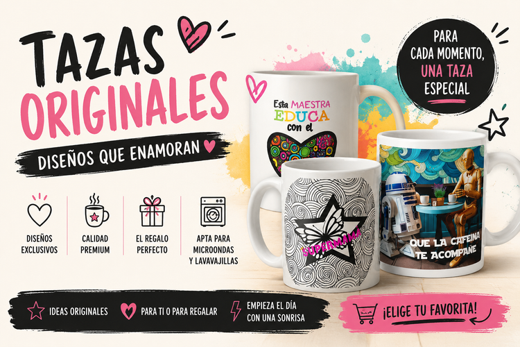 Tazas originales con diseños divertidos y creativos para regalar | StarwaytoHelen”