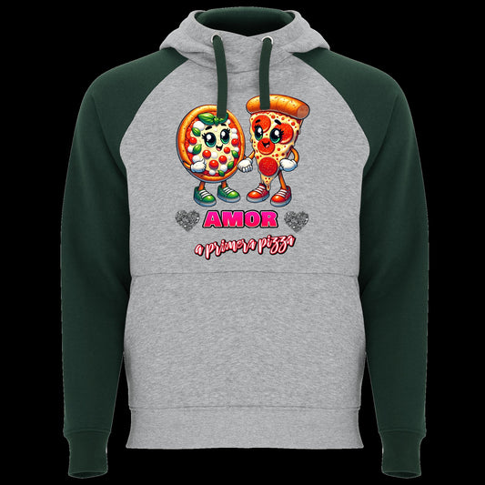 SUDADERA CON CAPUCHA ENAMORADOS