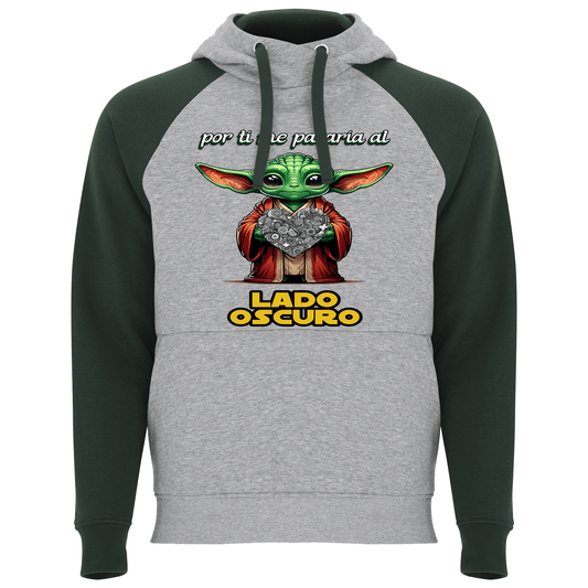 Sudadera "Por Ti Me Pasaría al Lado Oscuro": Amor Galáctico y Geek