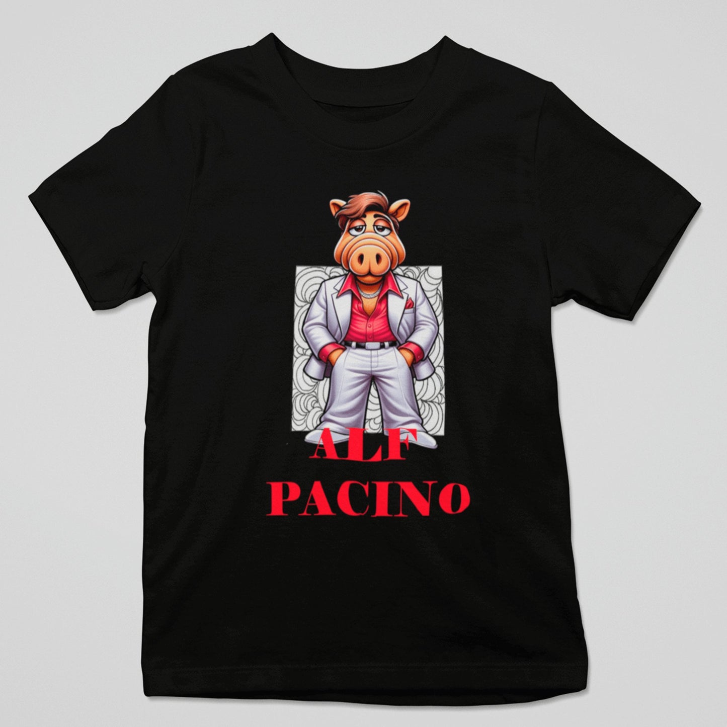 Camiseta ALF Pacino parodia de Al Pacino y el alienígena ALF - Starway to Helen