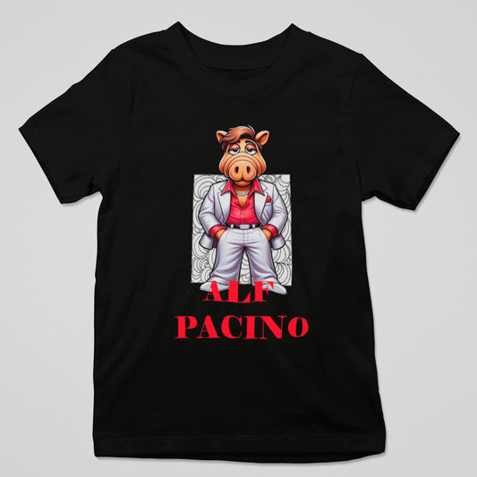 Camiseta ALF Pacino parodia cine extraterrestre