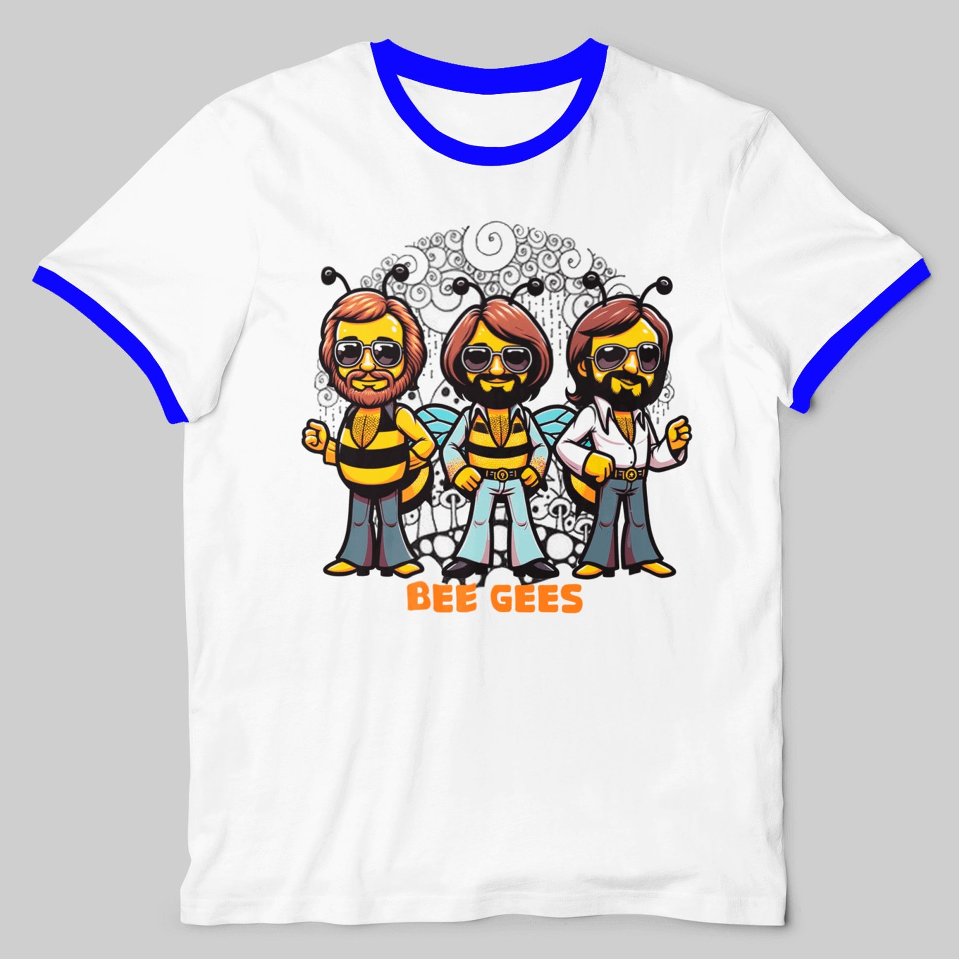 Camiseta Bee Gees parodia de la banda The Bee Gees - Starway to Helen