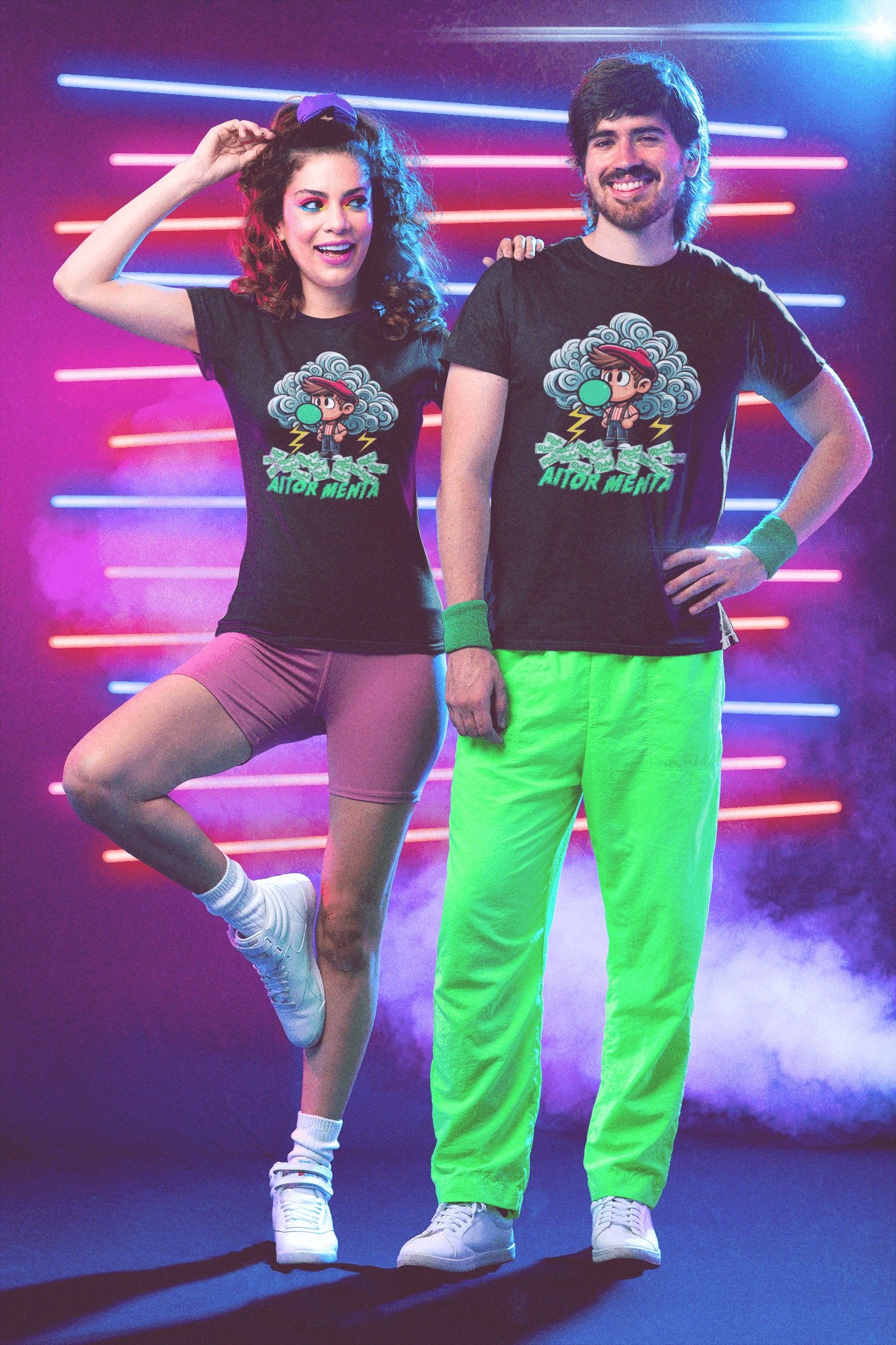 Persona con camiseta Aitor Menta