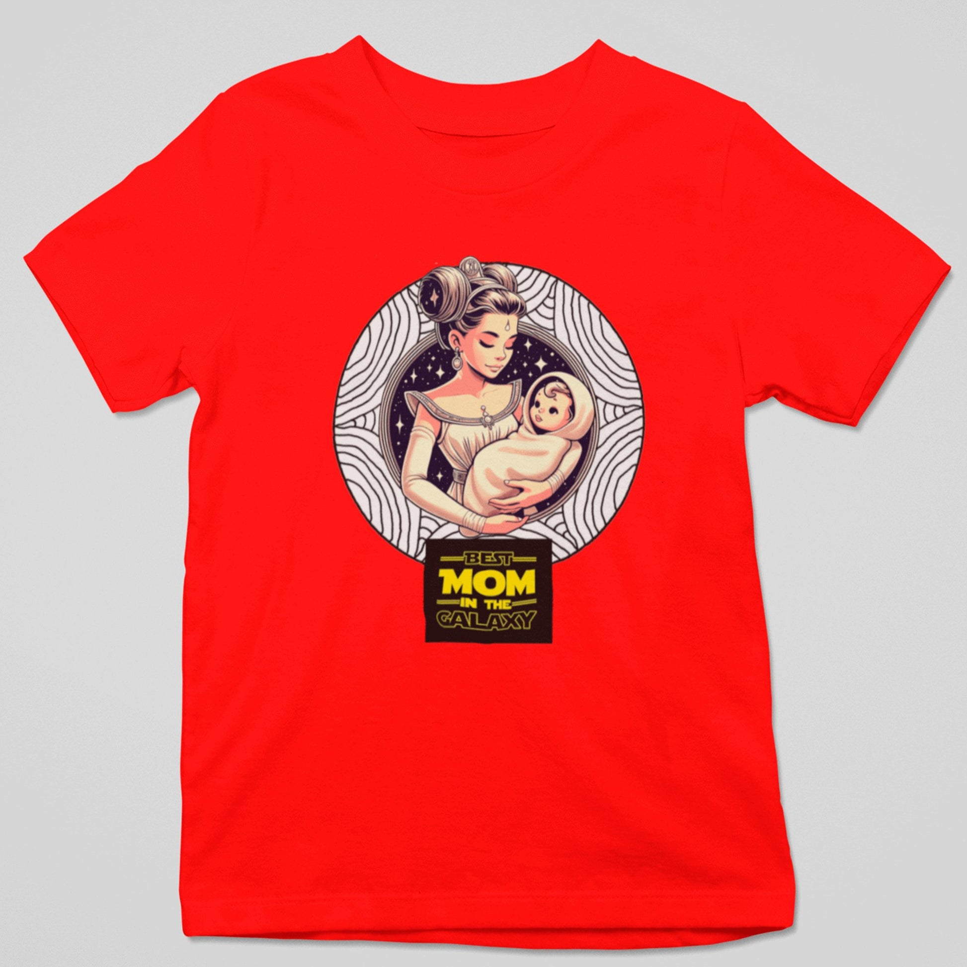 Camiseta Best Mom in the Galaxy diseño de Star Wars - Starway to Helen
