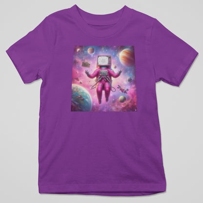 Camiseta Astronauta Cósmico con diseño retrofuturista, regalo original para amantes del espacio