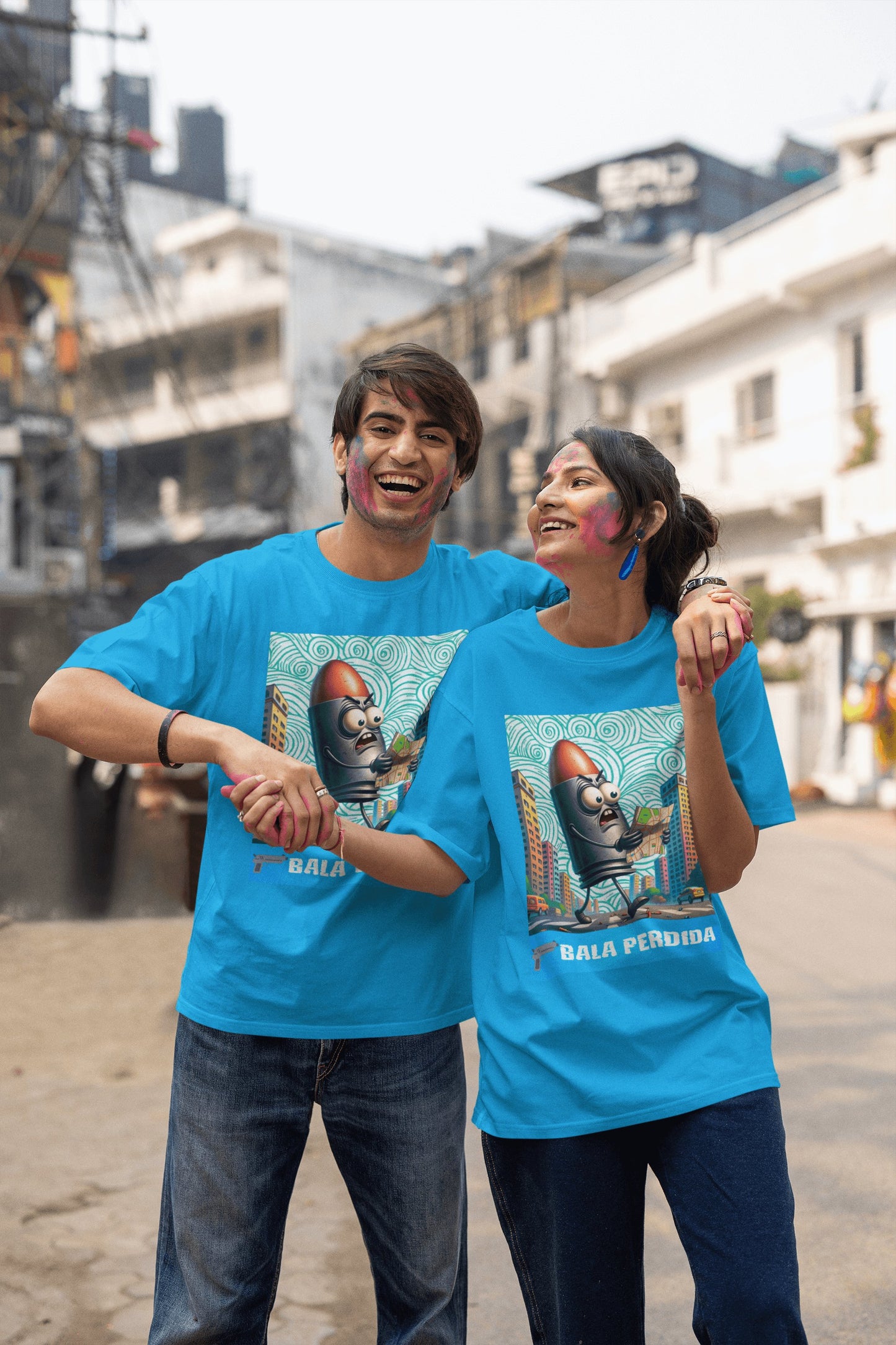 Camiseta divertida
Ropa con humor
Regalos para amigos despistados
Ropa original
Camiseta con diseño gracioso
Regalos originales
Bala Perdida
