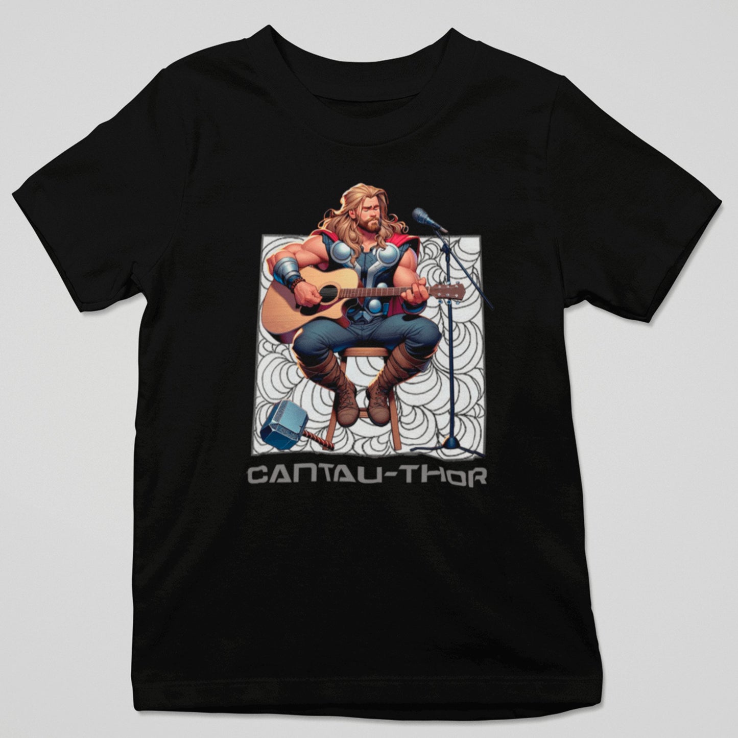 Camiseta Cantau-Thor parodia de Thor (Marvel) - Starway to Helen