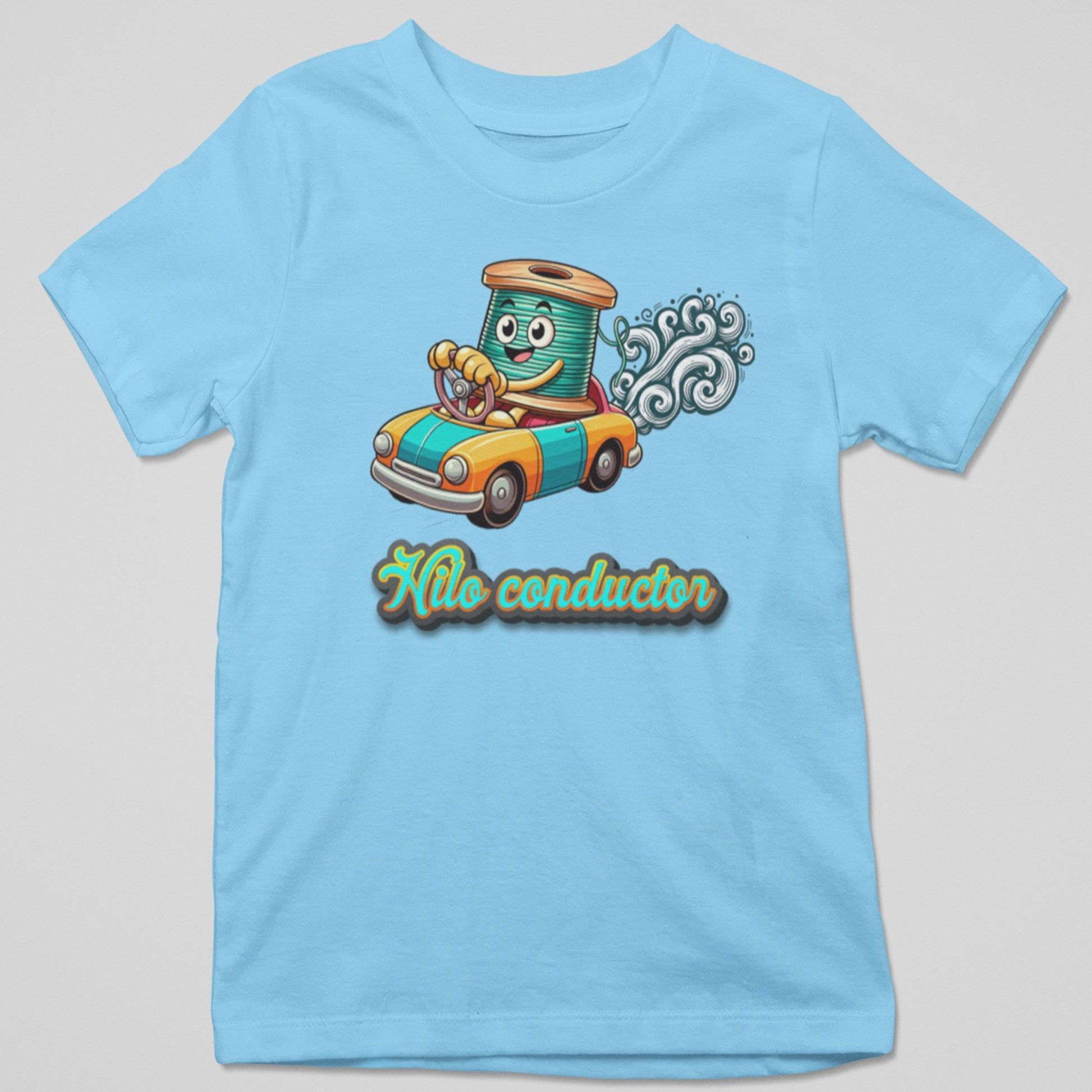 Camiseta Hilo Conductor con diseño eléctrico y humor técnico, regalo original