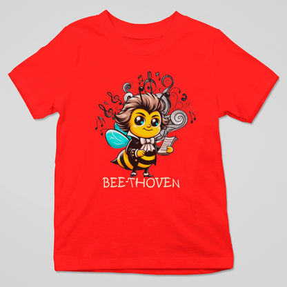 Camiseta Bee-thoven parodia de Beethoven - Starway to Helen