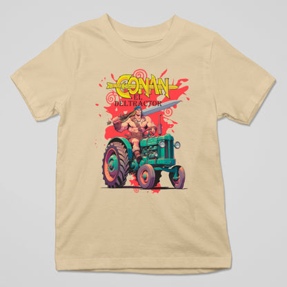 Camiseta Conan el Deltractor parodia de Conan el Bárbaro - Starway to Helen