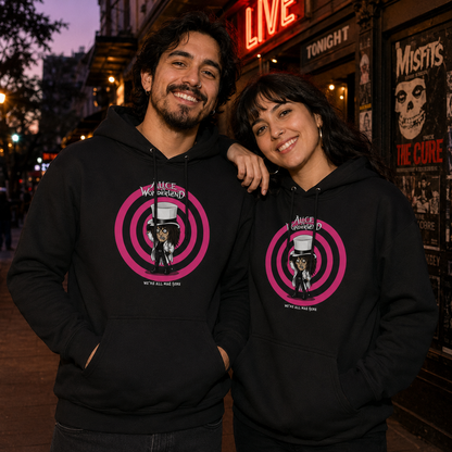 Pareja con sudadera negra Alice Wonderland (Alice Cooper) - Starway to Helen