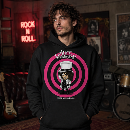 Chico con sudadera negra Alice Wonderland (Alice Cooper) - Starway to Helen