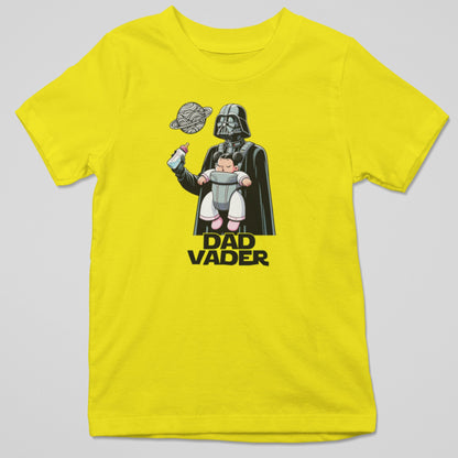Camiseta Dad Vader parodia de Darth Vader (Star Wars) - Starway to Helen