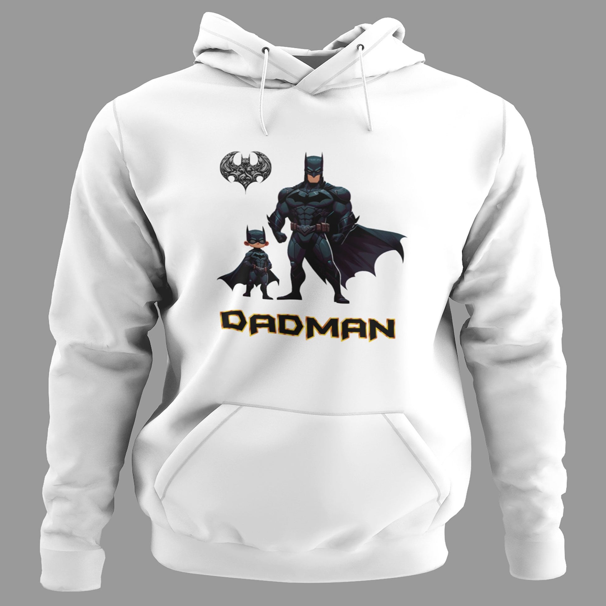 Sudadera Dadman parodia de Batman para padres - Starway to Helen