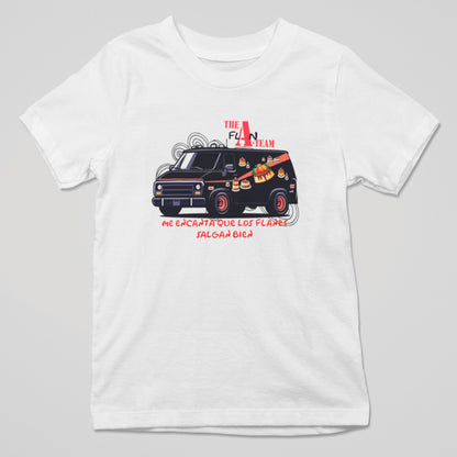 Camiseta The Flan Team parodia de El Equipo A (The A-Team) - Starway to Helen