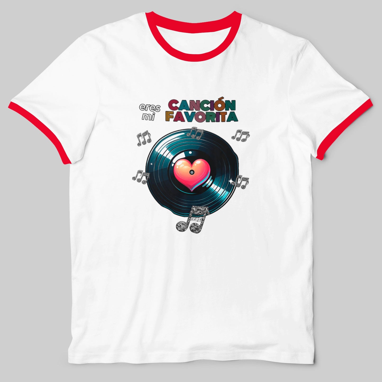 Camiseta Eres Mi Canción Favorita con diseño musical y amor, regalo romántico original