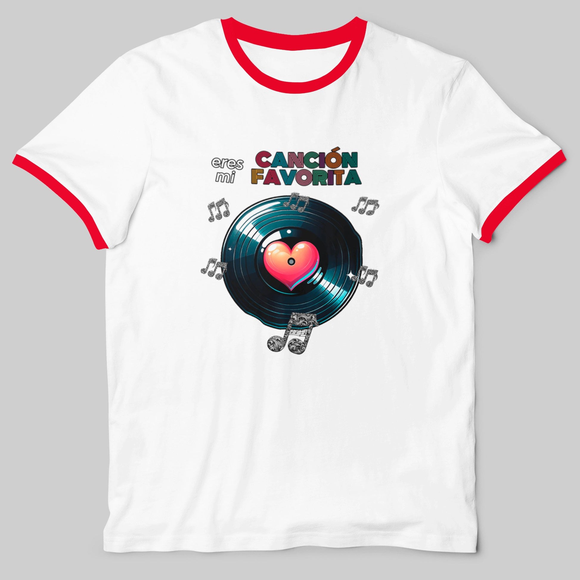 Camiseta Eres Mi Canción Favorita con diseño musical y amor, regalo romántico original