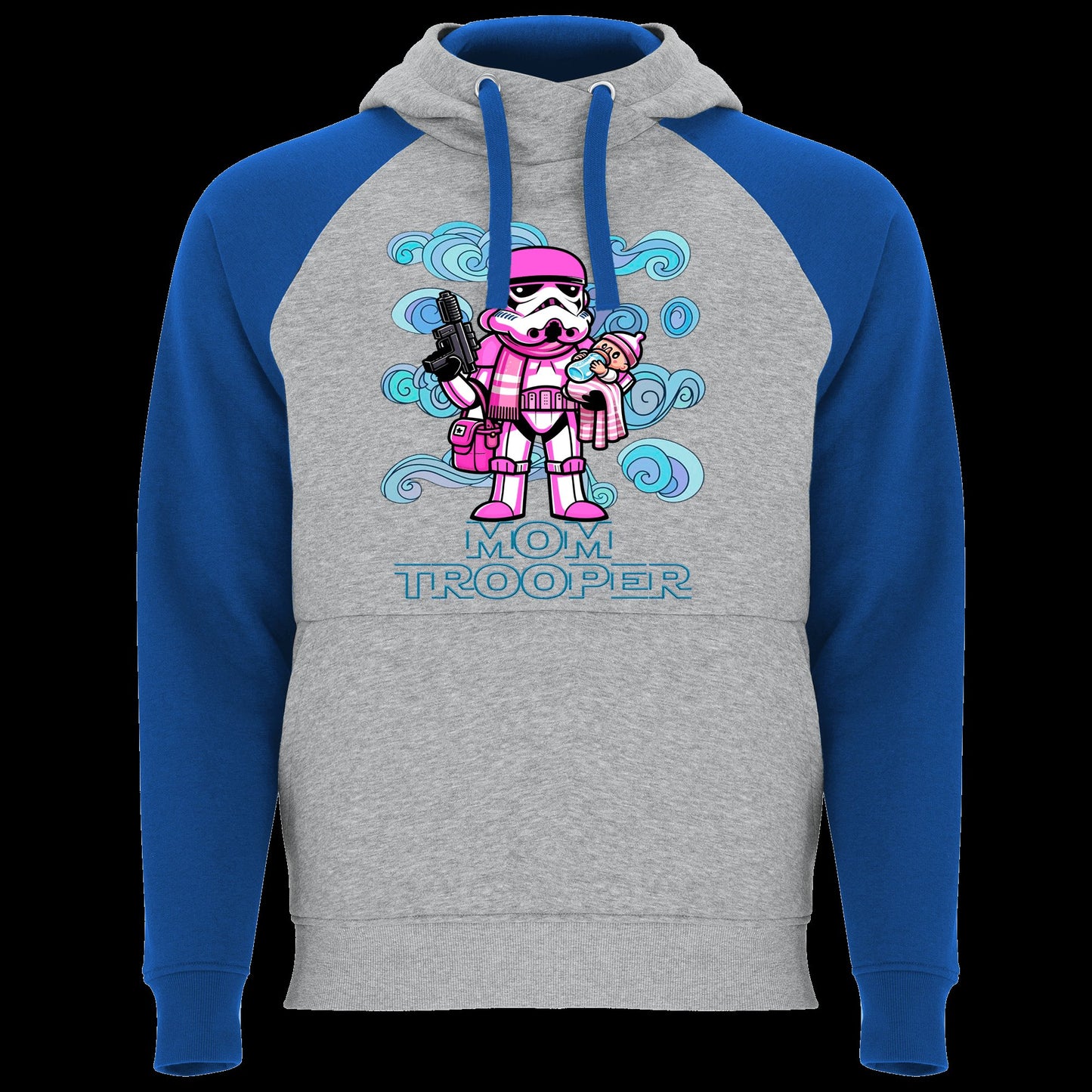 Sudadera Mom Trooper parodia del Stormtrooper de Star Wars - Starway to Helen