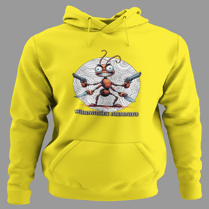 Sudadera Hormigón Armado con capucha, diseño hormiga musculosa, regalo original