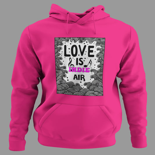 Sudadera Love is Indie Air - Un Romance Indie en el Aire