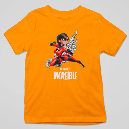 Camiseta Mi Mamá es Increíble con diseño Hulk femenino, regalo Día de la Madre