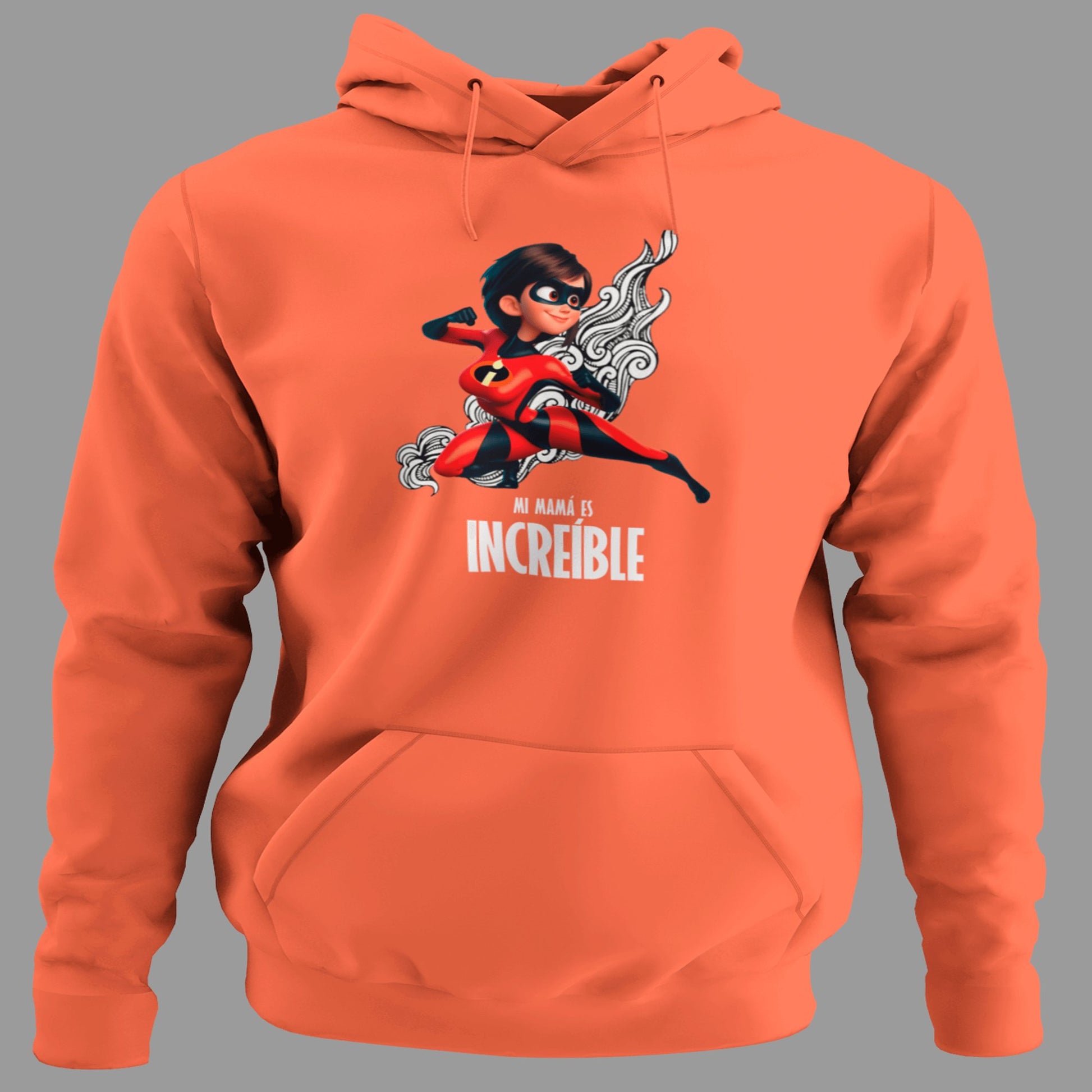 Sudadera Mi Mamá es Increíble con capucha, diseño superheroína, regalo Día de la Madre