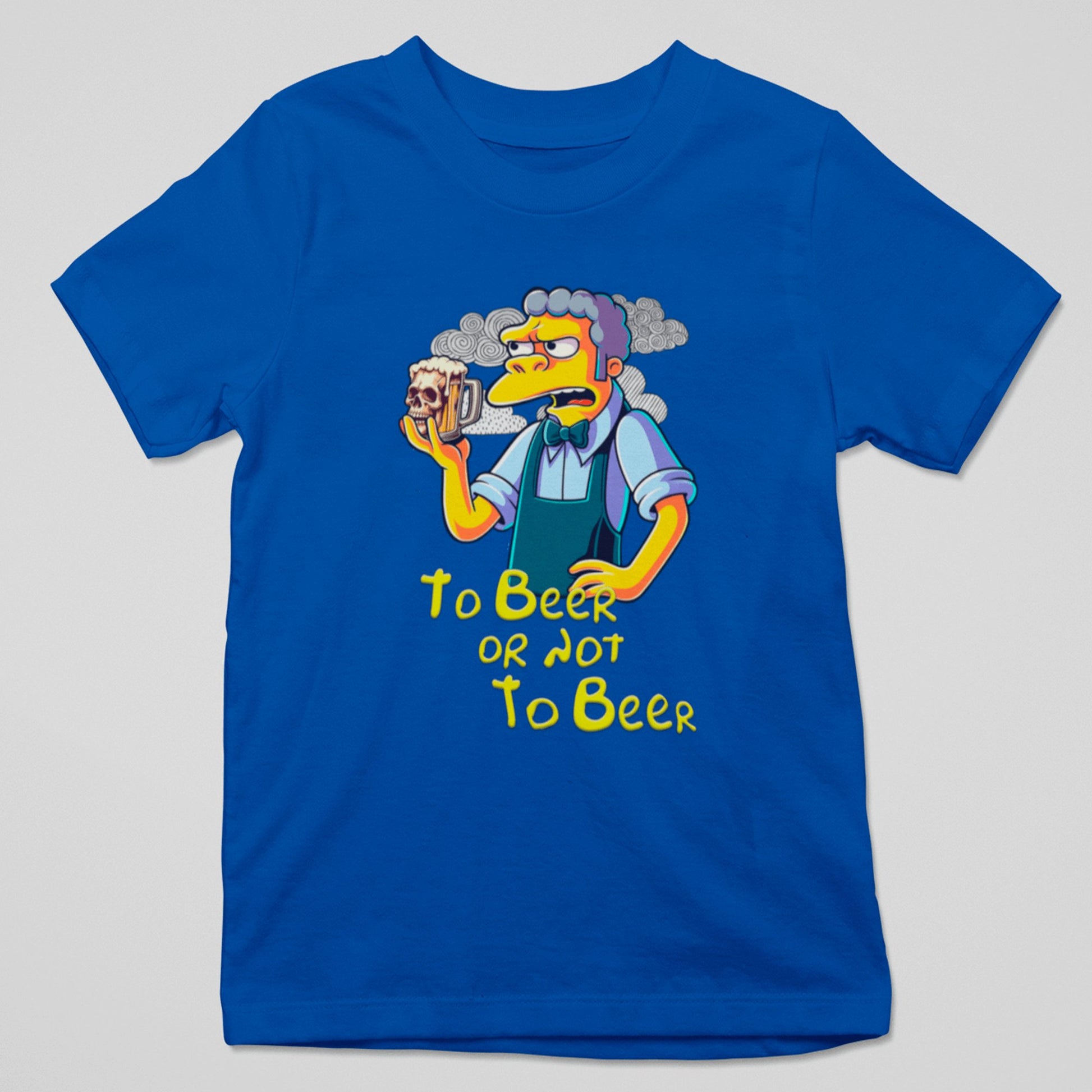 Camiseta To Beer or Not To Beer parodia de Hamlet de Shakespeare - Starway to Helen
