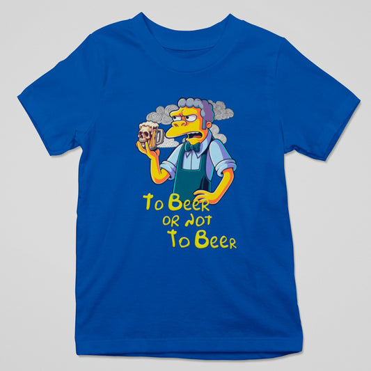 Camiseta To Beer or Not To Beer parodia de Hamlet de Shakespeare - Starway to Helen