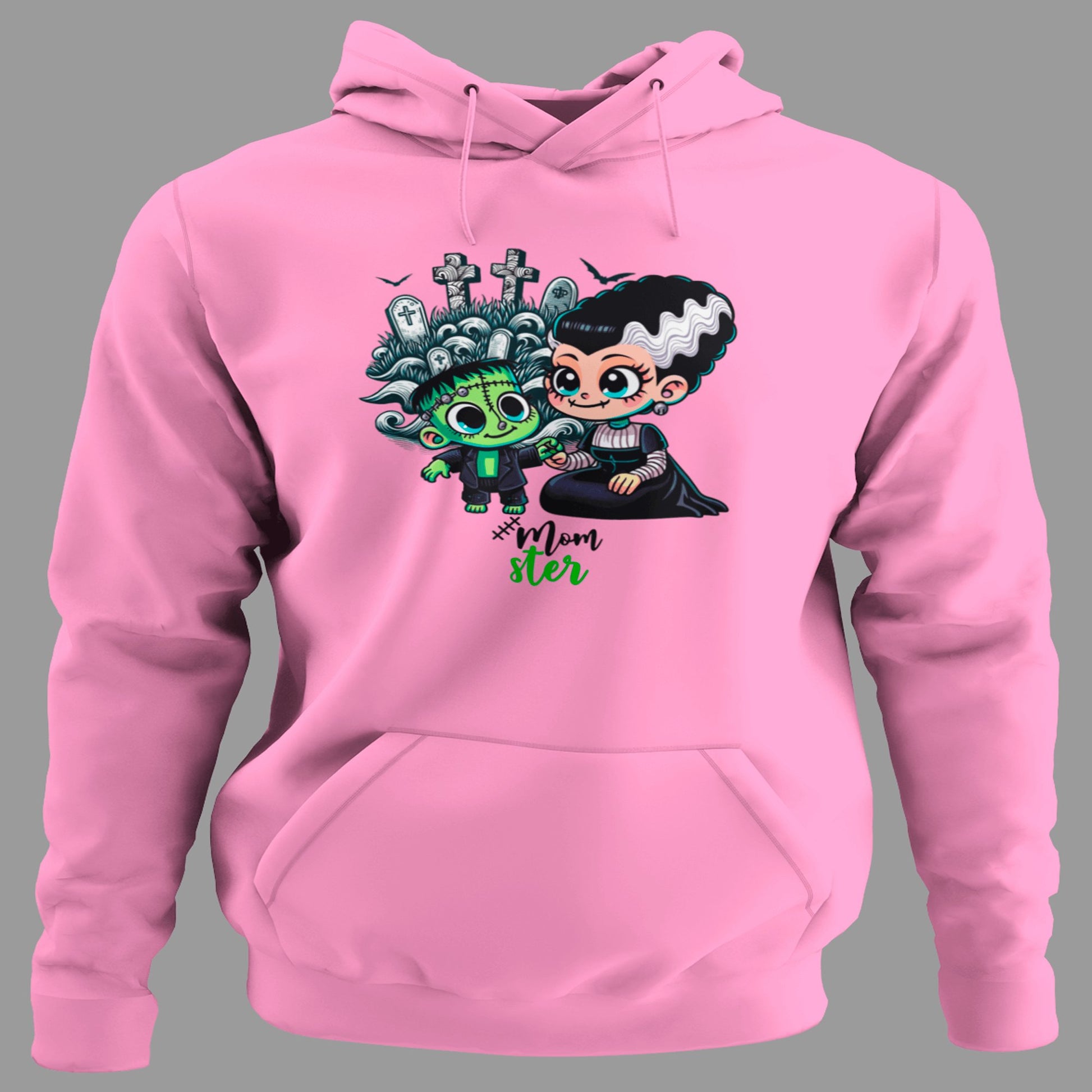 Sudadera Momster con capucha, diseño mamá monstruo y humor, regalo Día de la Madre