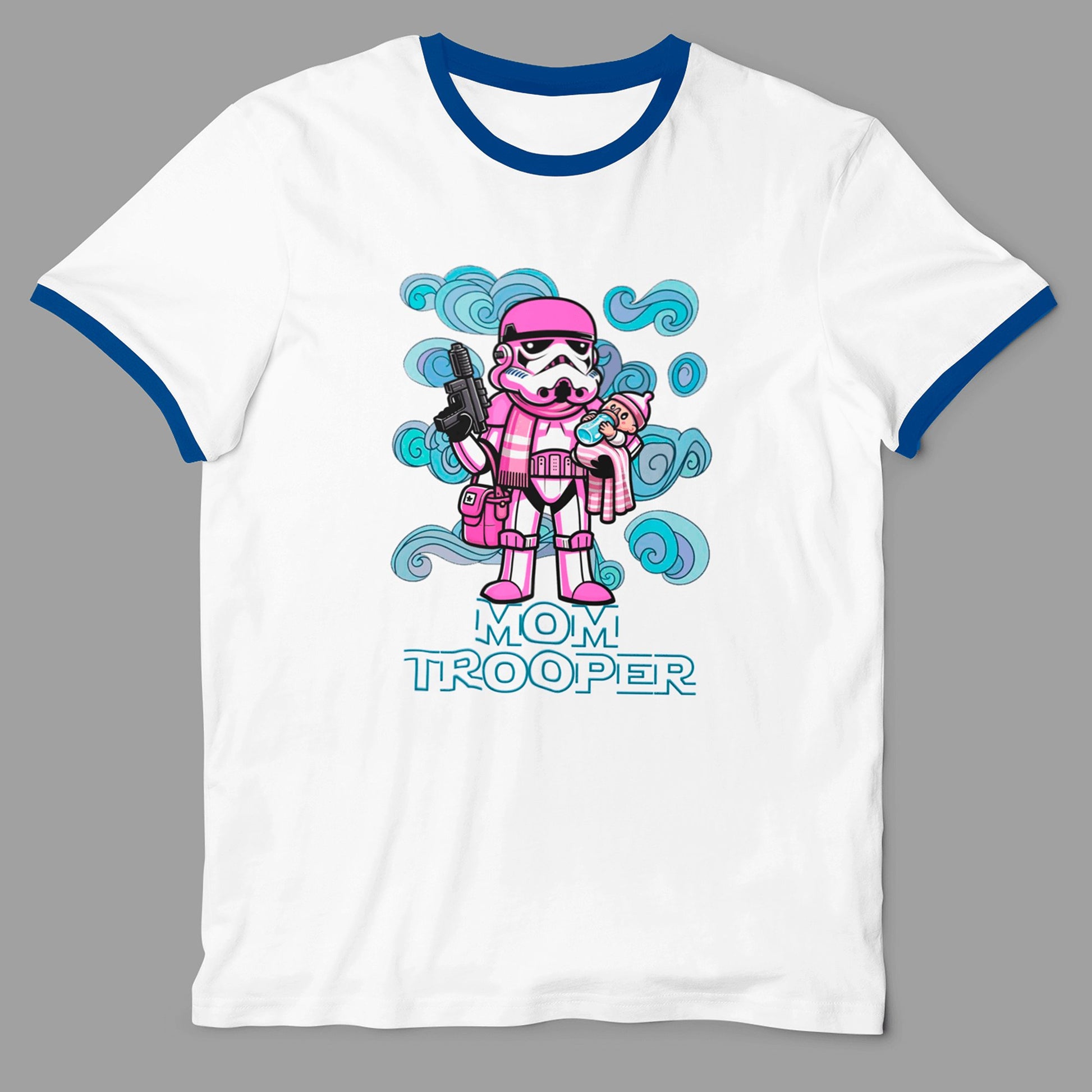 Camiseta Mom Trooper parodia del Stormtrooper de Star Wars - Starway to Helen