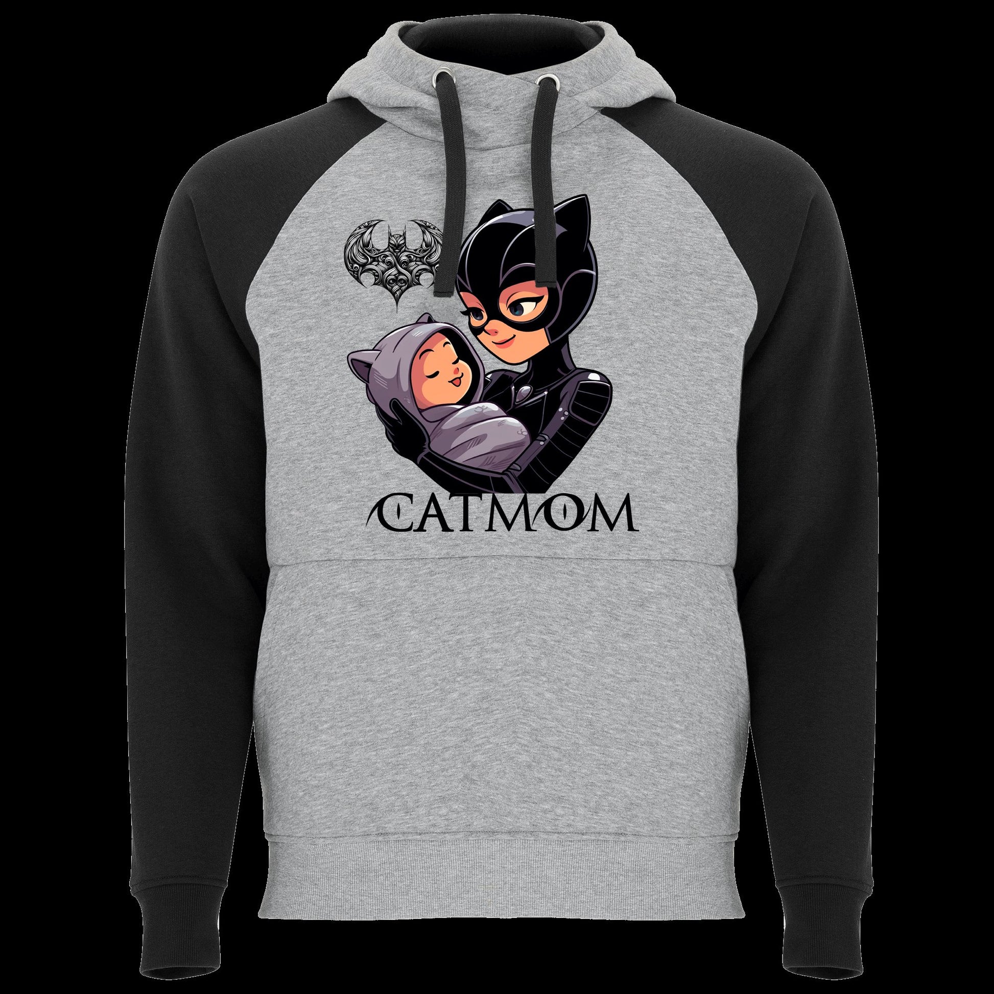 Sudadera CatMom con capucha, diseño mamá felina y humor, regalo Día de la Madre