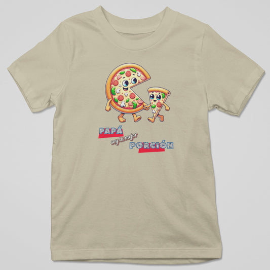 Camiseta Papa Soy Tu Mejor Porcion