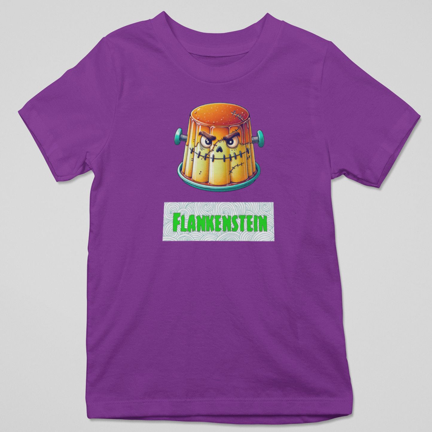 Camiseta "Flankenstein" – ¡El monstruo más sabroso y espeluznante! 👻🍮