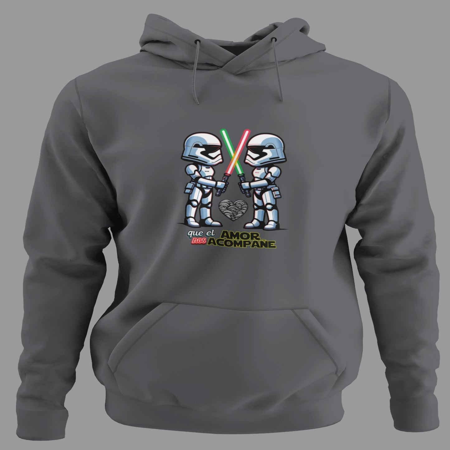 Sudadera Que el Amor Nos Acompañe parodia de Star Wars - Starway to Helen